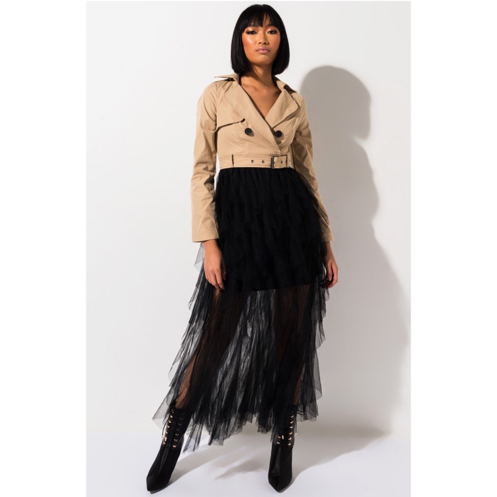 🎉2*HP🎉 TULLE MAXI DRESS